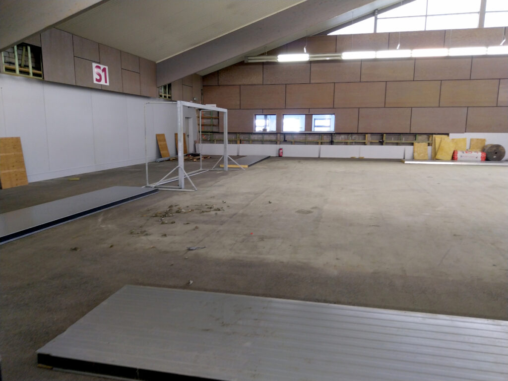 Renovierung Indoor Soccer Sportpoint Meckenheim